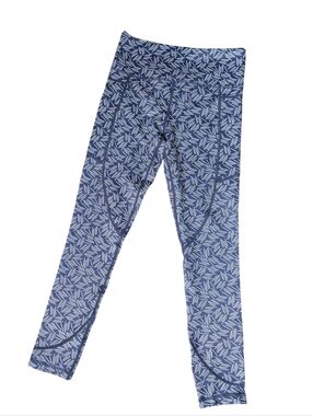 ZYIA Active Women's Blue Geometric Leggings Size 4
